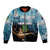 Personalised British Virgin Islands Bomber Jacket Vigilate Golden Lamps