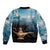 Personalised British Virgin Islands Bomber Jacket Vigilate Golden Lamps