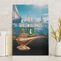 British Virgin Islands Canvas Wall Art Vigilate Golden Lamps