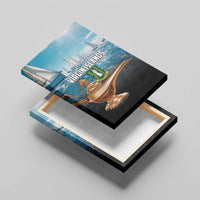 British Virgin Islands Canvas Wall Art Vigilate Golden Lamps