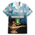 Personalised British Virgin Islands Family Matching Puletasi and Hawaiian Shirt Vigilate Golden Lamps