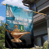 British Virgin Islands Garden Flag Vigilate Golden Lamps - Wonder Print Shop