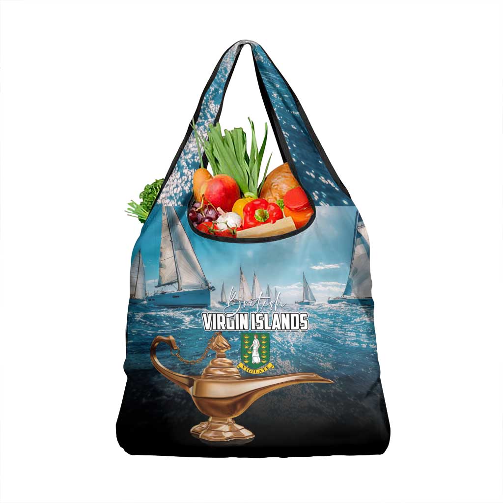 British Virgin Islands Grocery Bag Vigilate Golden Lamps