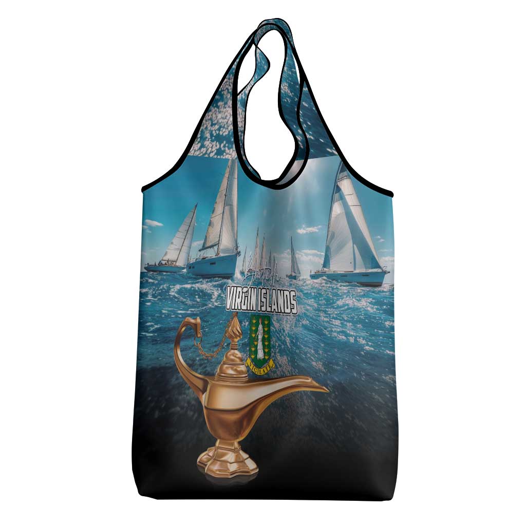 British Virgin Islands Grocery Bag Vigilate Golden Lamps