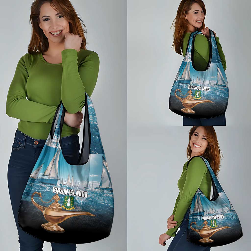 British Virgin Islands Grocery Bag Vigilate Golden Lamps