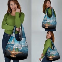 British Virgin Islands Grocery Bag Vigilate Golden Lamps