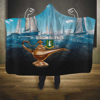 British Virgin Islands Hooded Blanket Vigilate Golden Lamps - Wonder Print Shop
