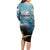 Personalised British Virgin Islands Long Sleeve Bodycon Dress Vigilate Golden Lamps - Wonder Print Shop