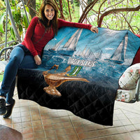 British Virgin Islands Quilt Vigilate Golden Lamps - Wonder Print Shop