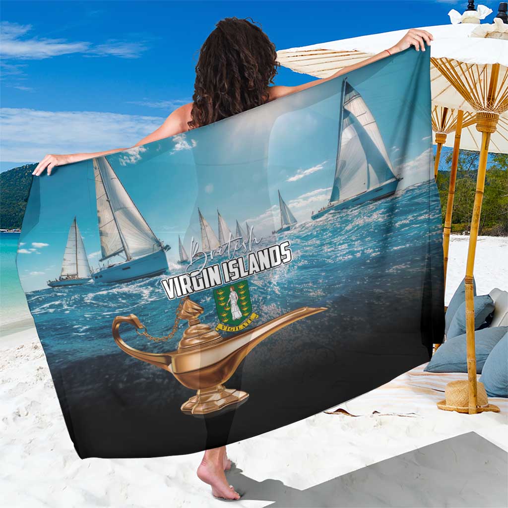 British Virgin Islands Sarong Vigilate Golden Lamps - Wonder Print Shop