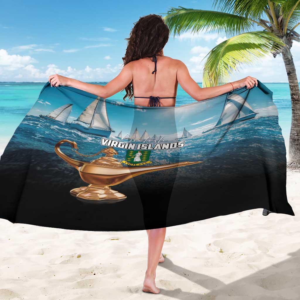 British Virgin Islands Sarong Vigilate Golden Lamps - Wonder Print Shop
