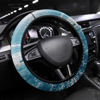 British Virgin Islands Steering Wheel Cover Vigilate Golden Lamps - Wonder Print Shop