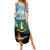 Personalised British Virgin Islands Summer Maxi Dress Vigilate Golden Lamps - Wonder Print Shop