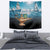 British Virgin Islands Tapestry Vigilate Golden Lamps - Wonder Print Shop