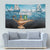 British Virgin Islands Tapestry Vigilate Golden Lamps - Wonder Print Shop