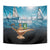 British Virgin Islands Tapestry Vigilate Golden Lamps - Wonder Print Shop