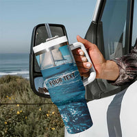 Personalised British Virgin Islands Tumbler With Handle Vigilate Golden Lamps - Wonder Print Shop