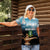 Personalised British Virgin Islands Women Polo Shirt Vigilate Golden Lamps - Wonder Print Shop