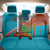 Montserrat Back Car Seat Cover Gold Harp And Black Cross