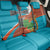 Montserrat Back Car Seat Cover Gold Harp And Black Cross