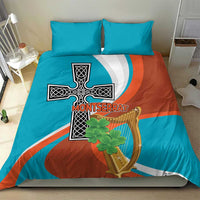 Montserrat Bedding Set Gold Harp And Black Cross