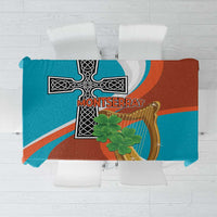 Montserrat Tablecloth Gold Harp And Black Cross - Wonder Print Shop