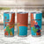 Personalised Montserrat Tumbler Cup Gold Harp And Black Cross - Wonder Print Shop
