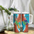 Personalised Montserrat Tumbler With Handle Gold Harp And Black Cross - Wonder Print Shop