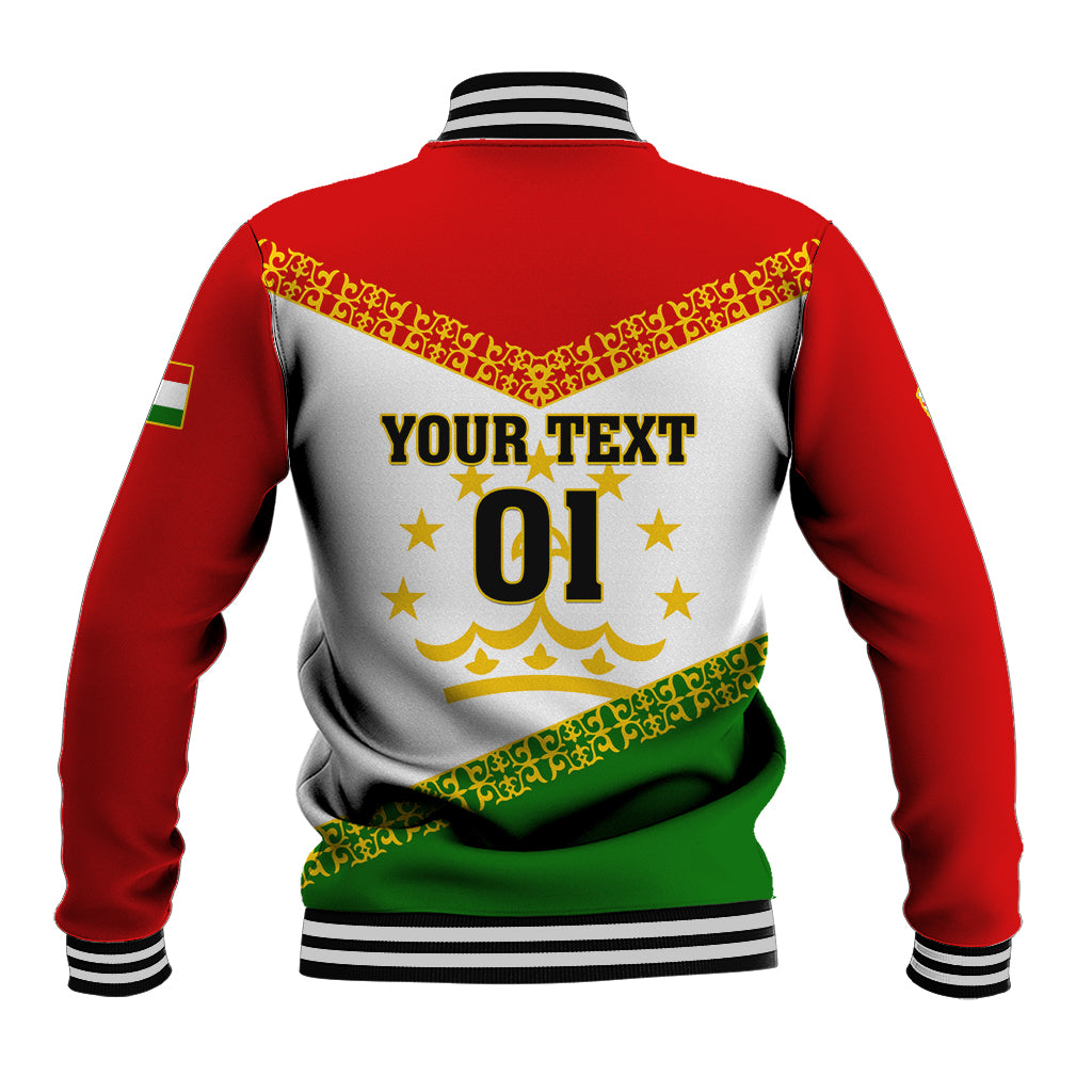 Tajikistan Football Baseball Jacket Come On Tadzhikistan - Wonder Print Shop