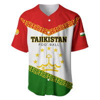 Tajikistan Football Baseball Jersey Come On Tadzhikistan - Wonder Print Shop