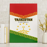 Tajikistan Football Canvas Wall Art Come On Tadzhikistan - Wonder Print Shop