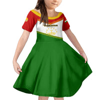 Tajikistan Football Family Matching Mermaid Dress and Hawaiian Shirt Come On Tadzhikistan - Wonder Print Shop