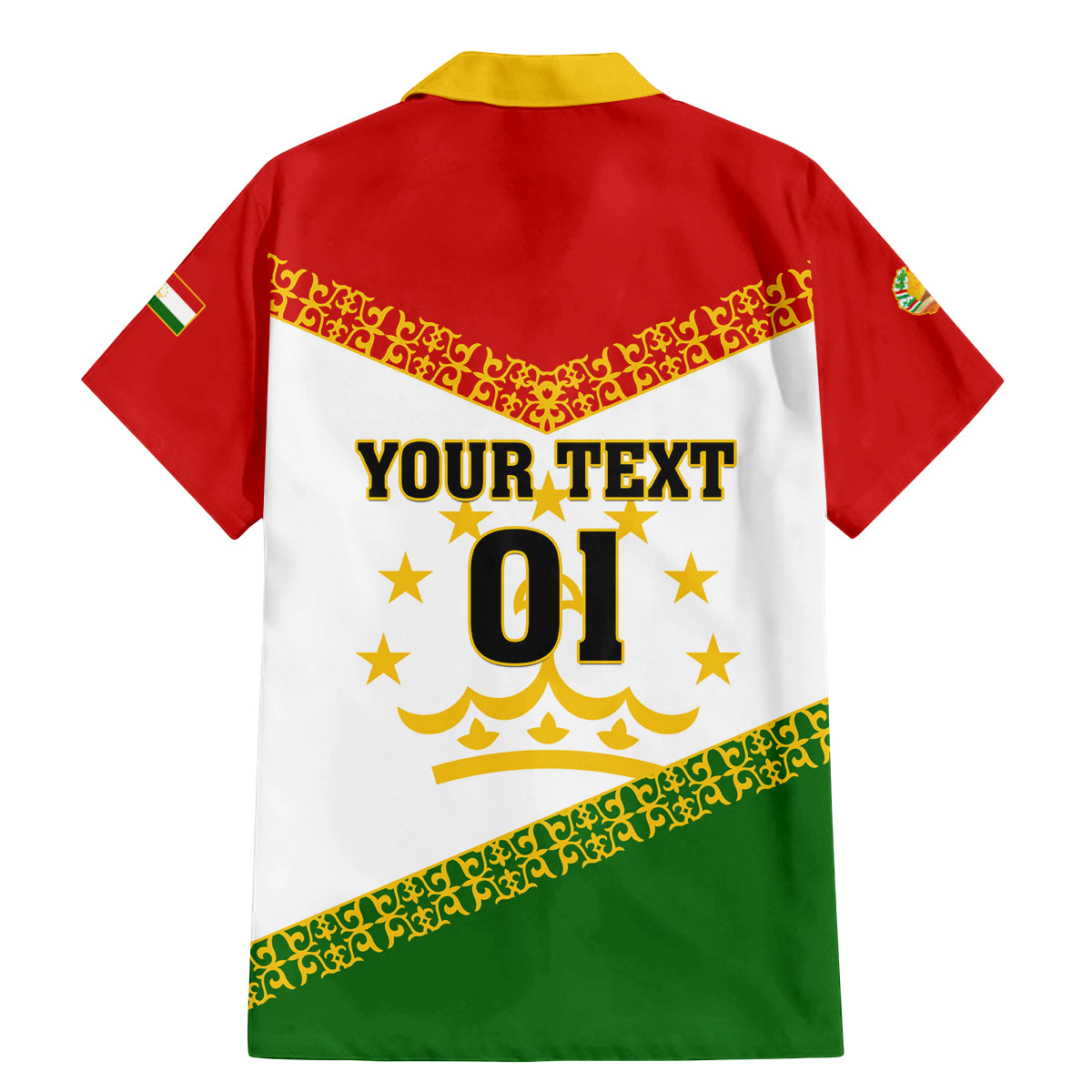 Tajikistan Football Family Matching Mermaid Dress and Hawaiian Shirt Come On Tadzhikistan - Wonder Print Shop