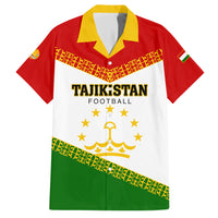Tajikistan Football Family Matching Short Sleeve Bodycon Dress and Hawaiian Shirt Come On Tadzhikistan - Wonder Print Shop
