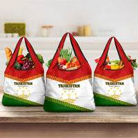 Tajikistan Football Grocery Bag Come On Tadzhikistan