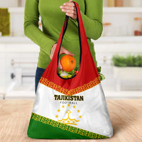 Tajikistan Football Grocery Bag Come On Tadzhikistan