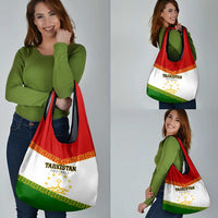 Tajikistan Football Grocery Bag Come On Tadzhikistan