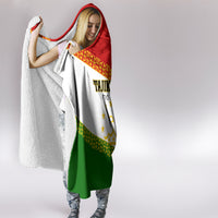 Tajikistan Football Hooded Blanket Come On Tadzhikistan