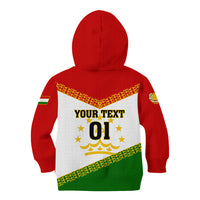 Tajikistan Football Kid Hoodie Come On Tadzhikistan - Wonder Print Shop