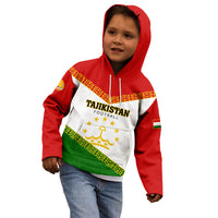 Tajikistan Football Kid Hoodie Come On Tadzhikistan - Wonder Print Shop