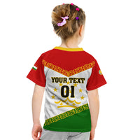 Tajikistan Football Kid T Shirt Come On Tadzhikistan - Wonder Print Shop