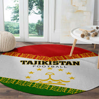 Tajikistan Football Round Carpet Come On Tadzhikistan