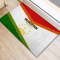 Tajikistan Football Rubber Doormat Come On Tadzhikistan - Wonder Print Shop