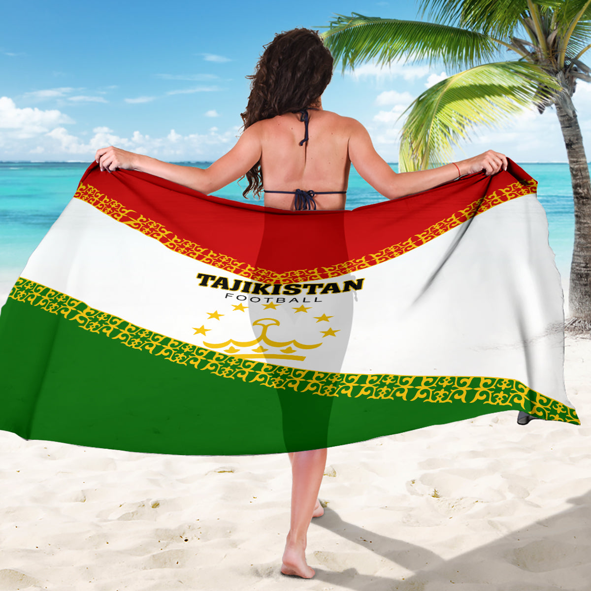 Tajikistan Football Sarong Come On Tadzhikistan - Wonder Print Shop