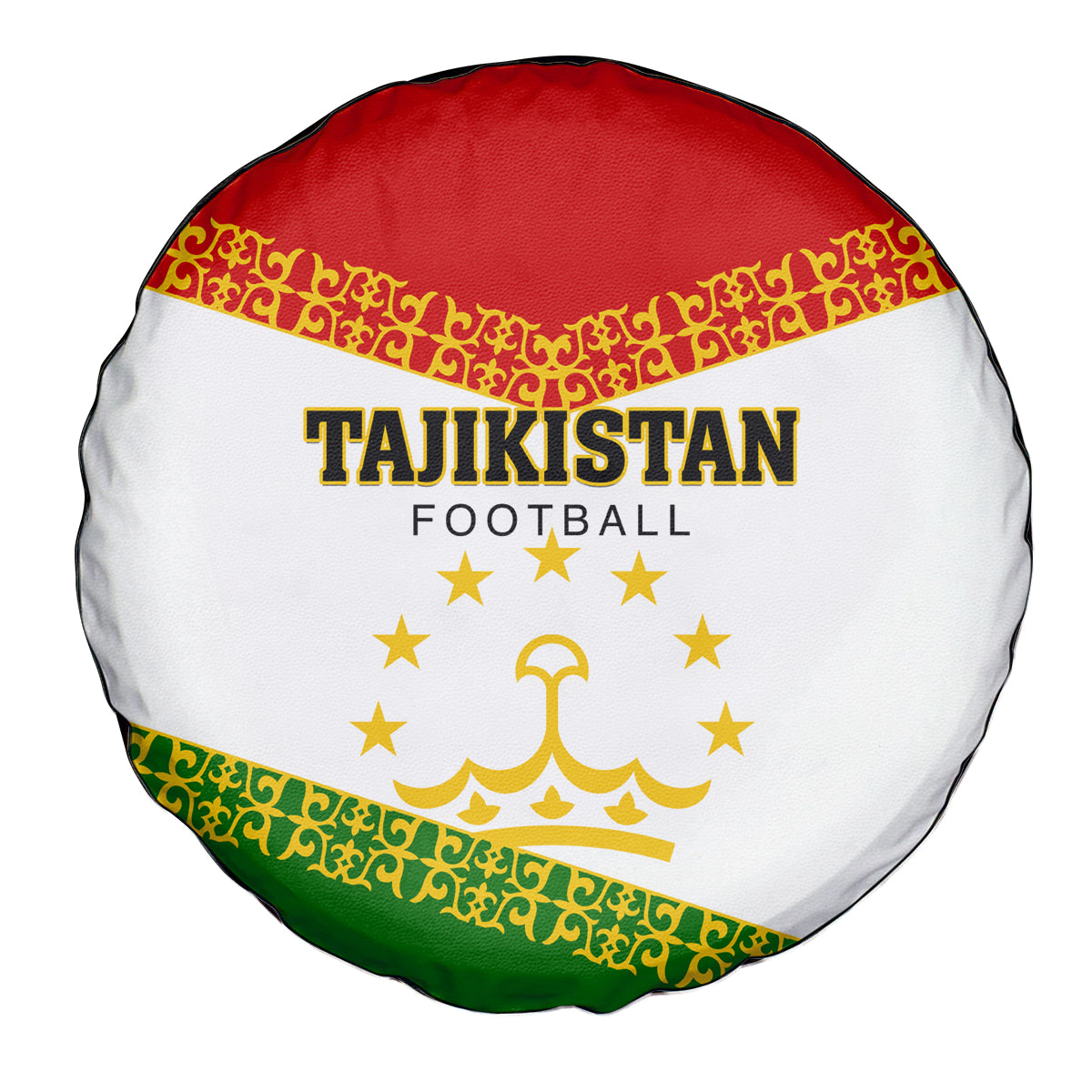 Tajikistan Football Spare Tire Cover Come On Tadzhikistan - Wonder Print Shop