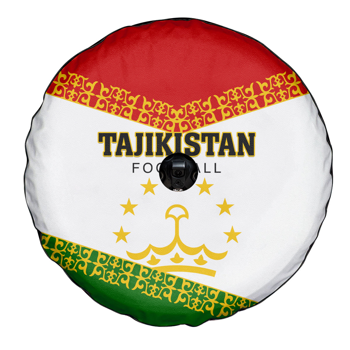 Tajikistan Football Spare Tire Cover Come On Tadzhikistan - Wonder Print Shop