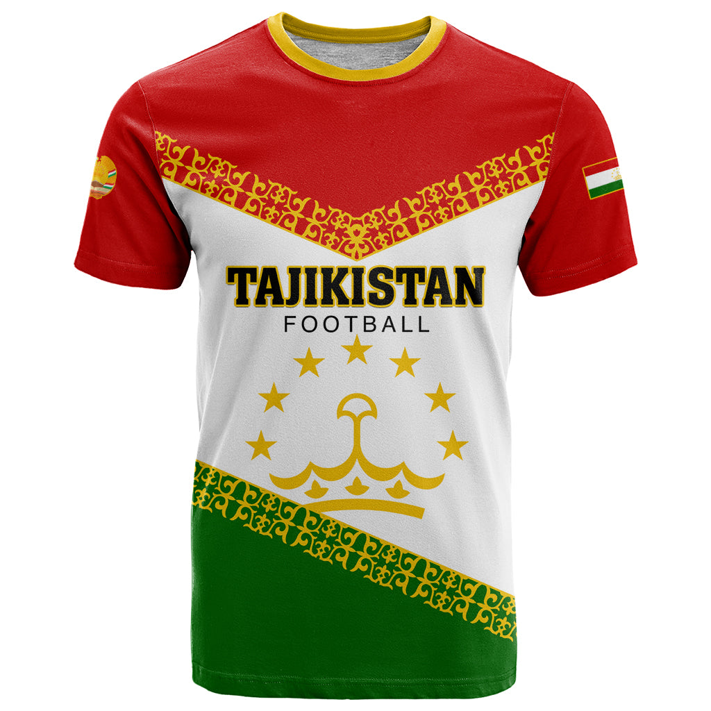 Tajikistan Football T Shirt Come On Tadzhikistan - Wonder Print Shop