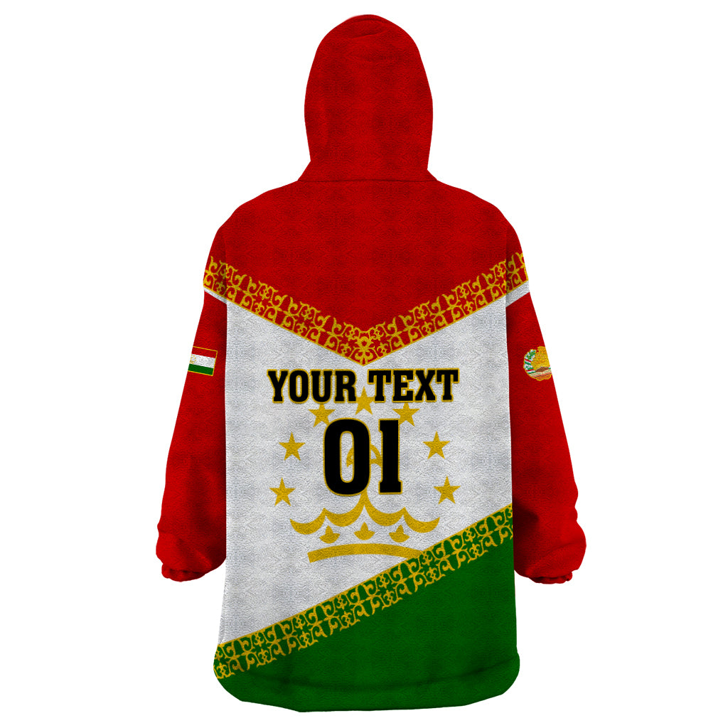 Tajikistan Football Wearable Blanket Hoodie Come On Tadzhikistan - Wonder Print Shop