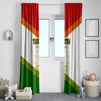 Tajikistan Football Window Curtain Come On Tadzhikistan - Wonder Print Shop