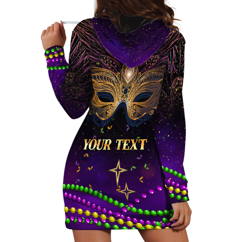 Mardi Gras 2024 Hoodie Dress Carnival Mask Special Version - Wonder Print Shop